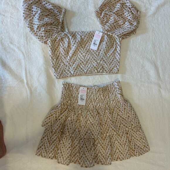 NWT 2 Piece Lilly Pulitzer Yara Eyelet Set - Picture 2 of 3
